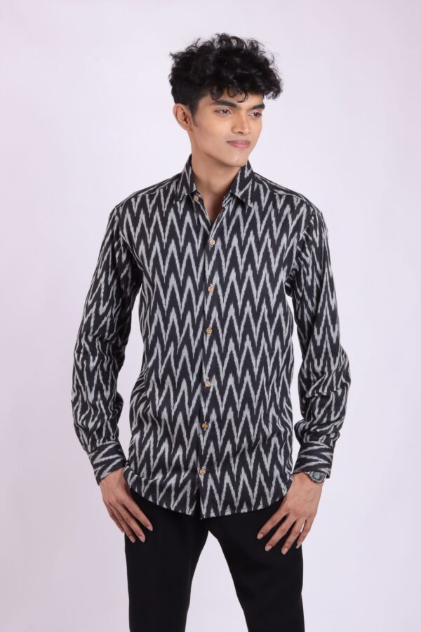 Ikat Sambalpuri Shirt - Image 4