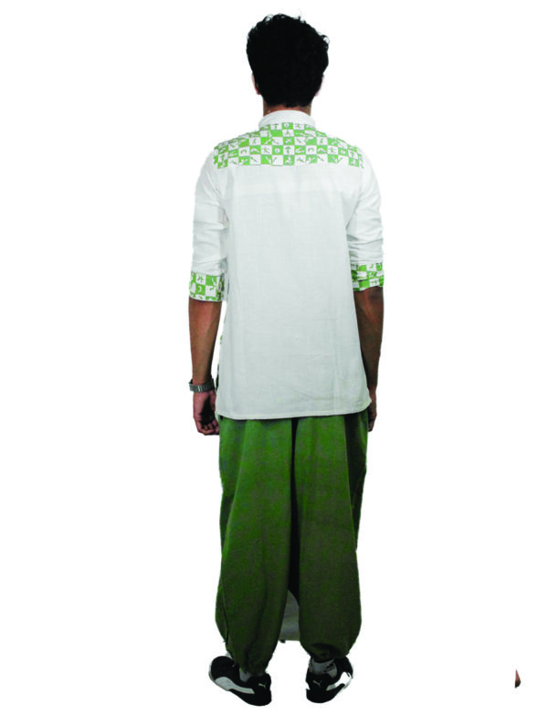 Block Print Mens Kurta - Image 5