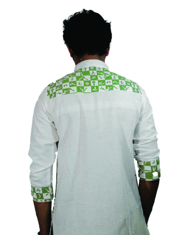 Block Print Mens Kurta - Image 6