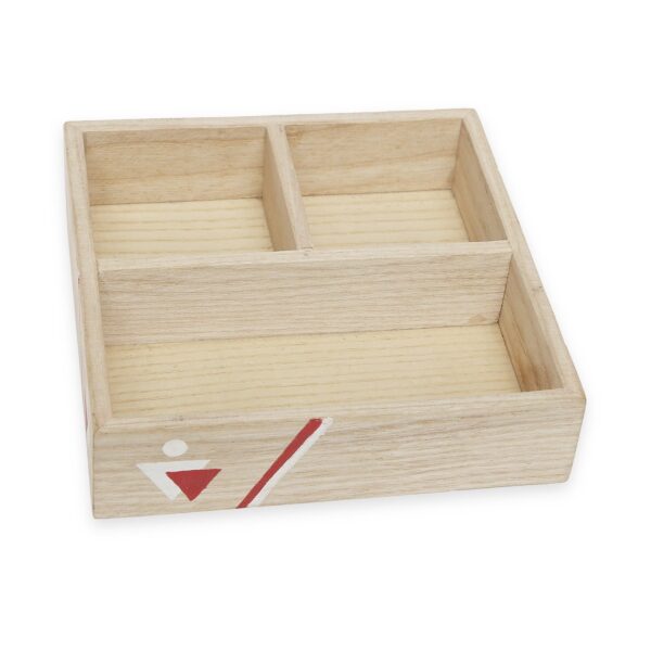 Multi-purpose Wooden Desk Organizer & Mobile/Pen Holder Stand - Image 10