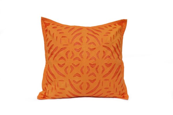 Applique Pure Cotton Cushion Cover